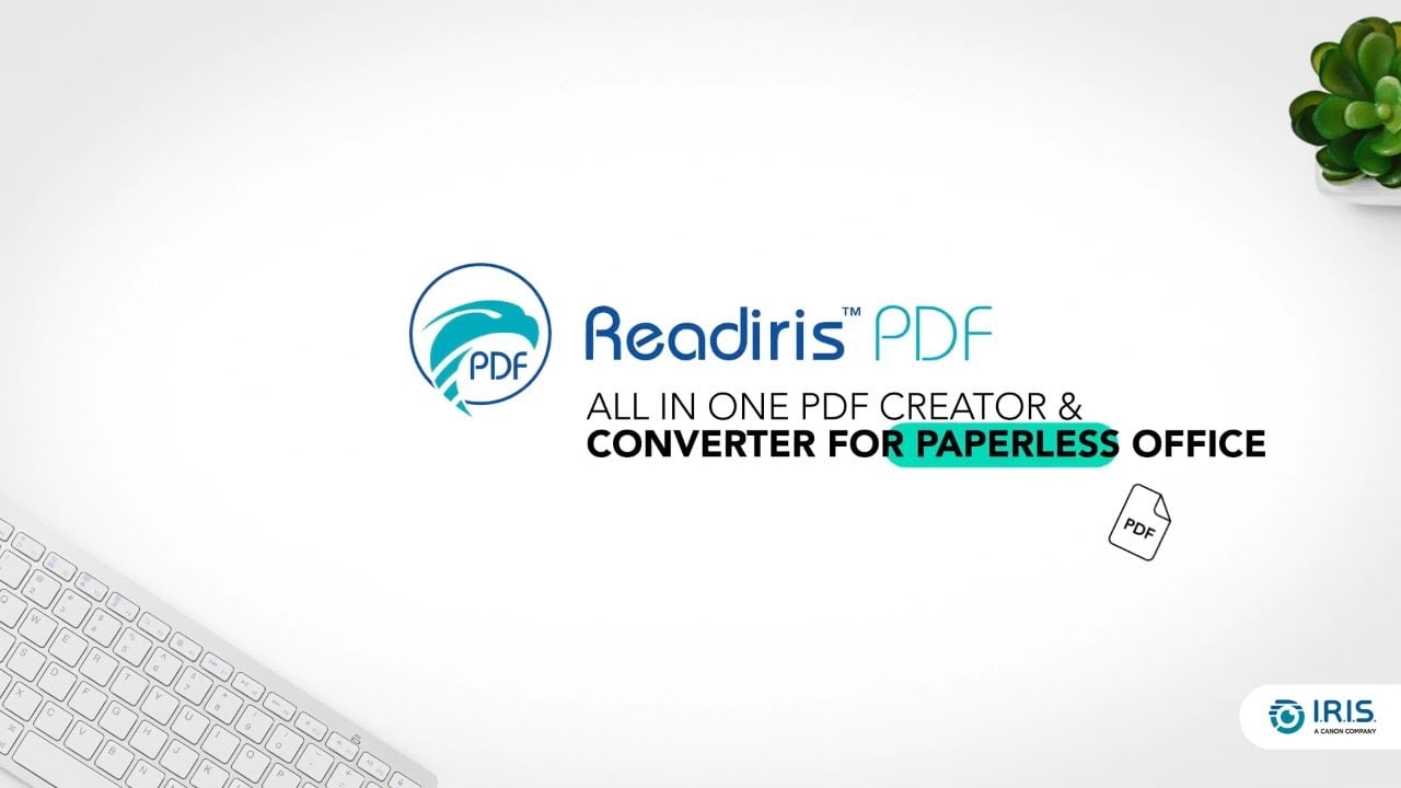 Readiris PDF - All in one PDF creator & converter for paperless office​