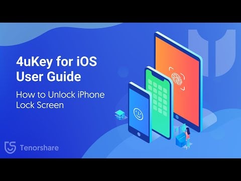 4uKey User Guide: How to Unlock iPhone without Passcode - 2023