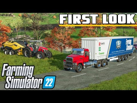 Farming Simulator 22 | FIRST LOOK GAMEPLAY!