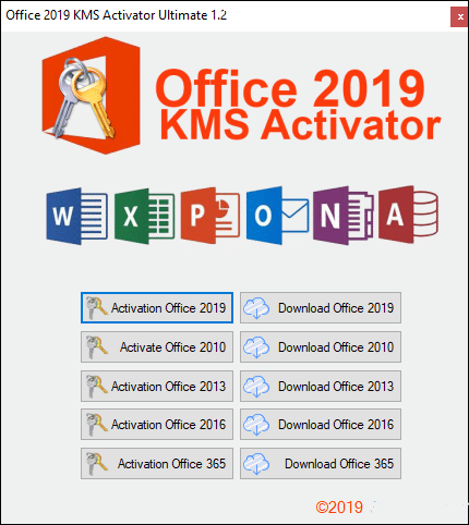 Office 2019 KMS Activator Ultimate