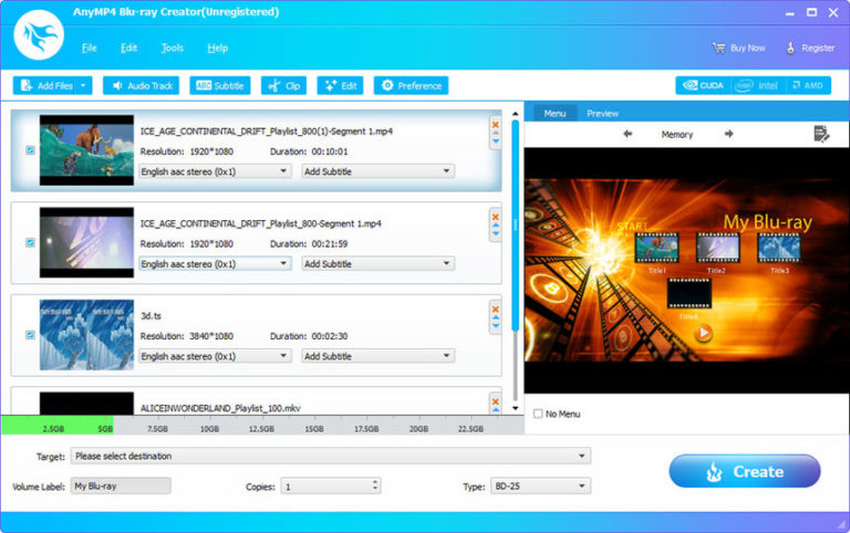 AnyMP4 Blu-ray Ripper 8.0.97 download the new version for iphone