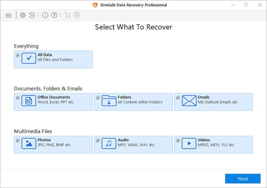 OneSafe Data Recovery Pro