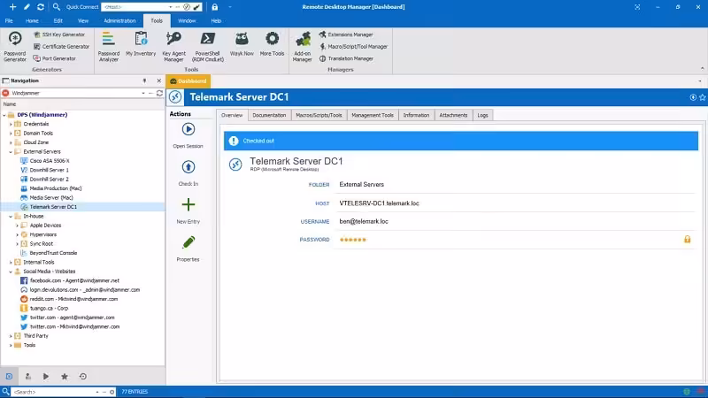 Remote Desktop Manager Remote Desktop Manager