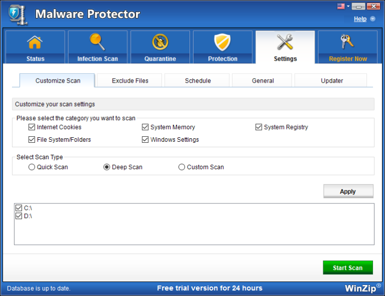 winzip malware protector review