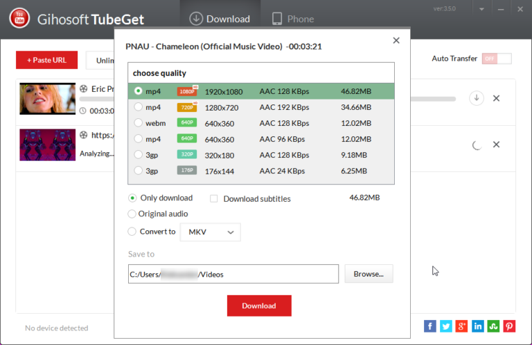Gihosoft TubeGet Pro 9.1.88 free instals