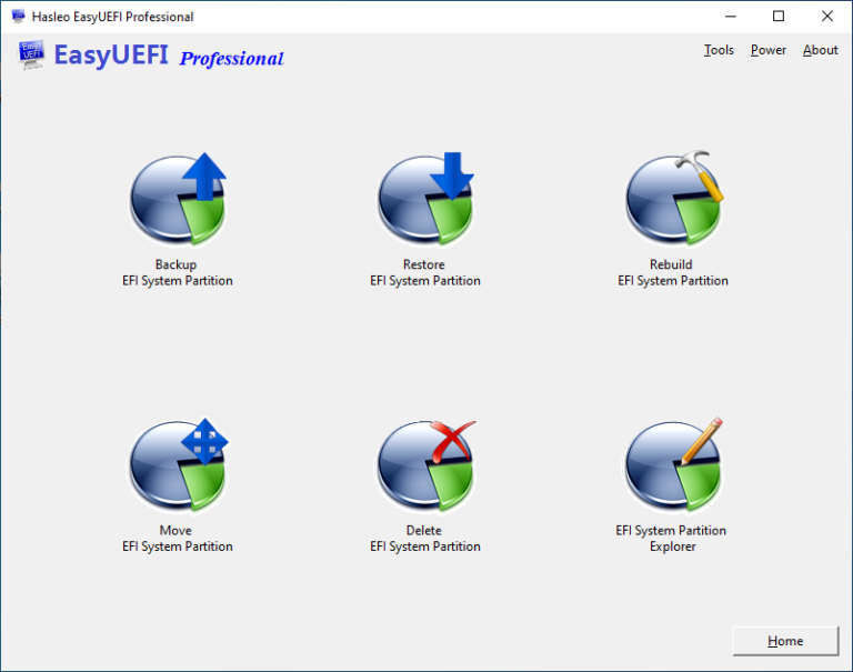 free downloads EasyUEFI Enterprise 5.0.1