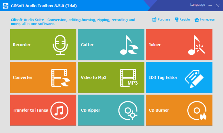download the new for windows GiliSoft Audio Toolbox Suite 10.7