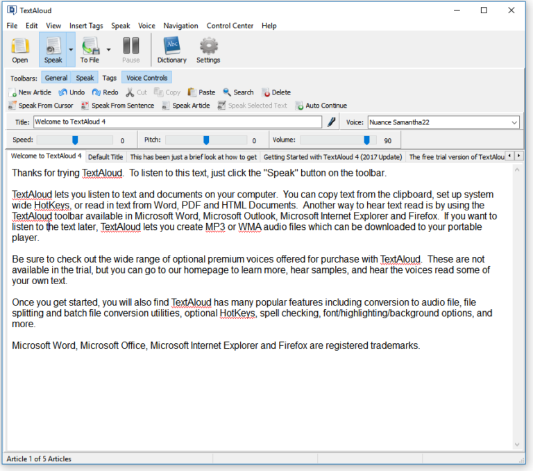 download the last version for windows NextUp TextAloud 4.0.71