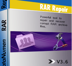 DataNumen RAR Repair Cover