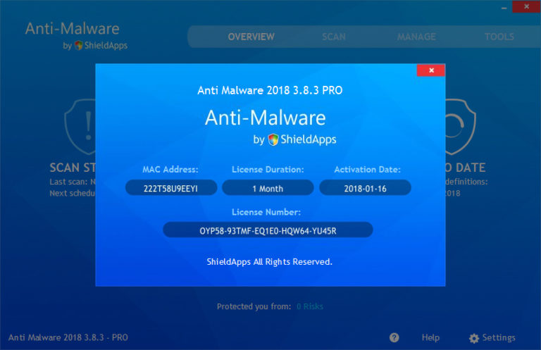 ShieldApps Anti-Malware Pro 4.2.8 instal the last version for iphone